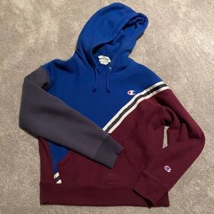 Champion colorblock reverse weave hoodie